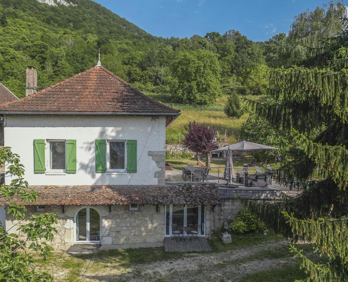 Villa Le Gite De La Cascade Champagneux Exterior foto